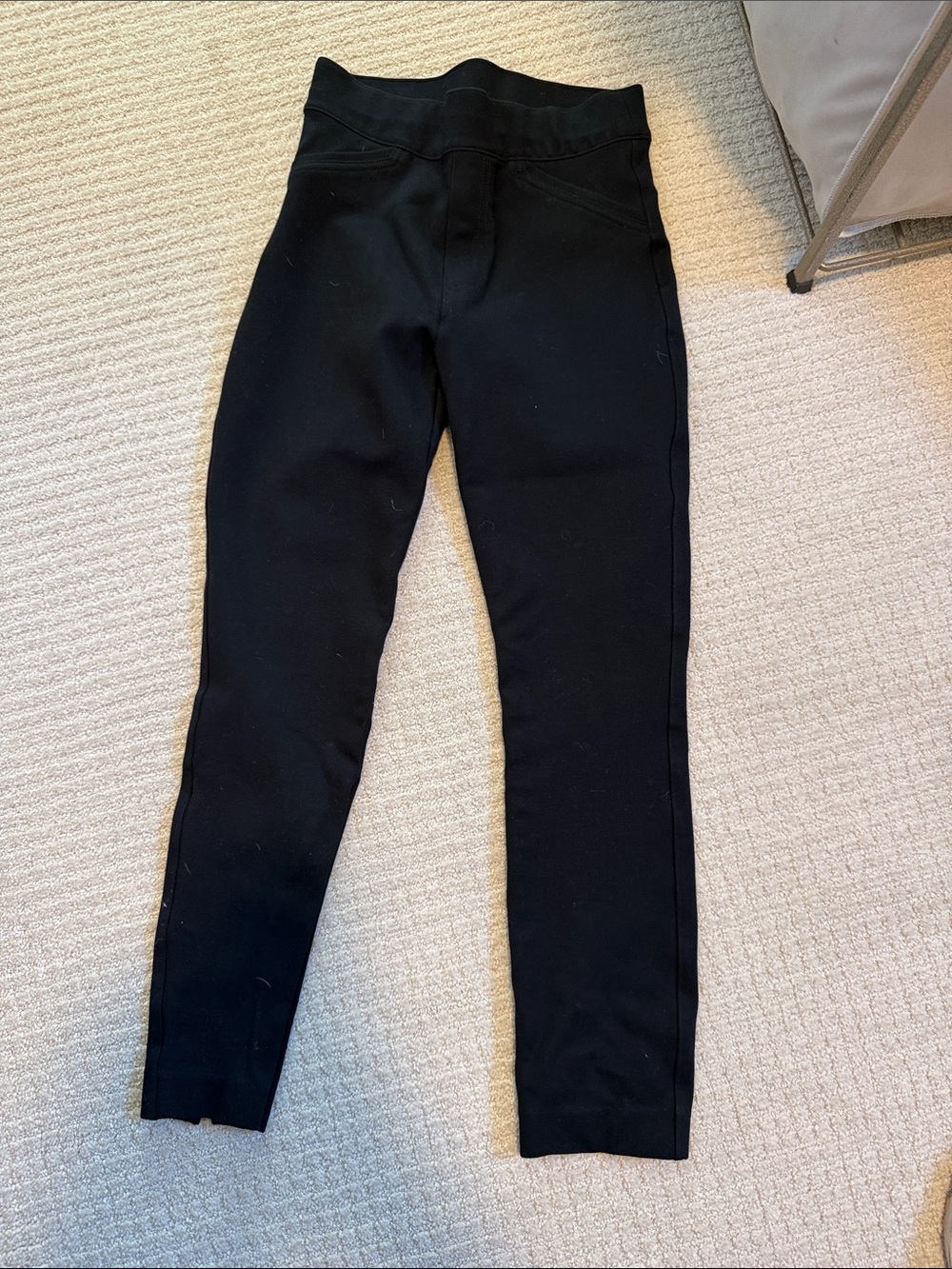 SPANX Black High-Waist Women’s Ponte Leggings